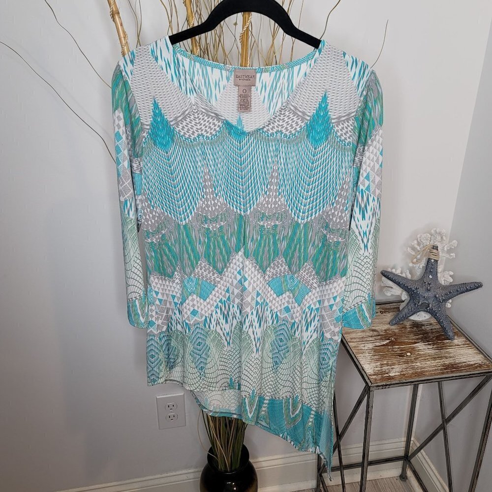 Easywear By Chico's Tunic Womens 0 (Small)